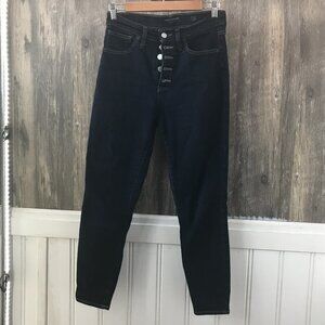 Lucky Brand Women's High Rise Jeans - Dark Blue